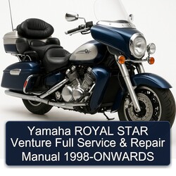 1998 Yamaha Royal Star Venture Onwards Service Repair Workshop Manual PDF