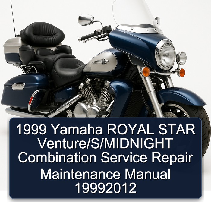 1999 Yamaha Royal Star Venture /s/midnight Combination 19992012 Service Repair Workshop Manual PDF