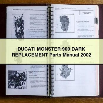 2002 Ducati 900 Monster Dark Replacement Parts Catalog PDF