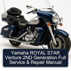 Yamaha ROYAL STAR Venture 2ND Generation Full Service & Repair Manual 