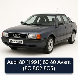 Audi 80 (1991) 80 80 Avant (8C 8C2 8C5)