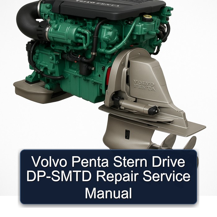 Volvo Penta Stern Drive DP-SMTD Service Repair Workshop Manual PDF