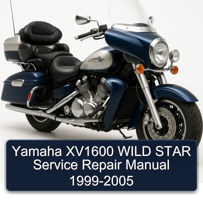 1999-2005 Yamaha XV Models XV1600 Wild Star Service Repair Workshop Manual PDF