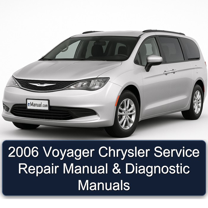 2006 Voyager Chrysler Diagnostic Service Repair Workshop Manual PDF