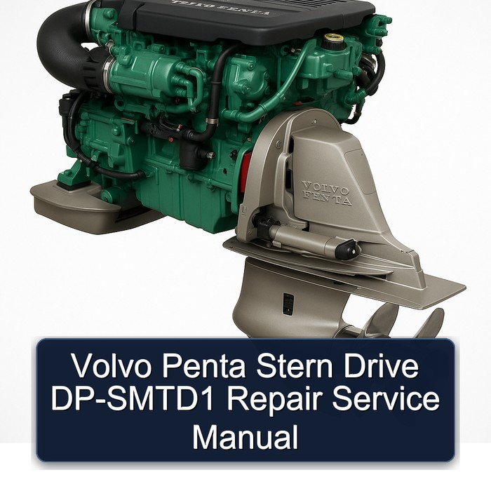 Volvo Penta Stern Drive DP-SMTD1 Service Repair Workshop Manual PDF