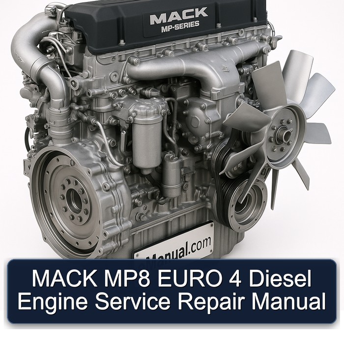 Mack MP8 Euro 4 Diesel Engine Service Repair Workshop Manual PDF