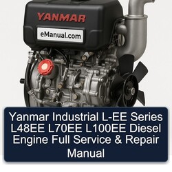 Yanmar L EE Series Industrial L-EE L48EE L70EE L100EE Diesel Engine Service Repair Workshop Manual PDF
