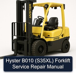 Hyster B010 (S35XL) Forklift Service Repair Workshop Manual PDF