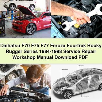 1984-1998 Daihatsu Rugger F70 F75 F77 Feroza Fourtrak Rocky Series Service Repair Workshop Manual PDF