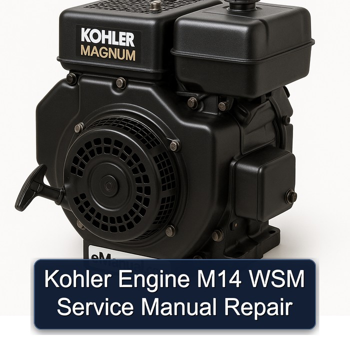Kohler Magnum Models Engine M14 WSM Service Repair Workshop Manual PDF