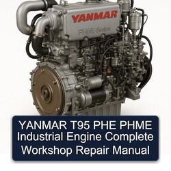 Yanmar Phme Series T95 PHE Industrial Engine Service Repair Workshop Manual PDF