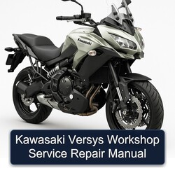 Kawasaki Versys Workshop Manual de servicio y reparación 
