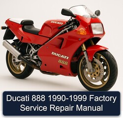 1990-1999 Ducati 888 Service Repair Workshop Manual PDF