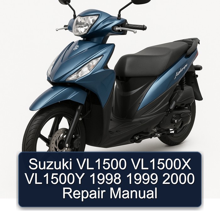 1998-2000 Suzuki Address Models VL1500 VL1500X VL1500Y Service Repair Workshop Manual PDF