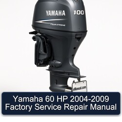2004-2009 Yamaha 60 HP Service Repair Workshop Manual PDF