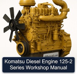 Komatsu 125 Diesel Engine -2 Series Service Repair Workshop Manual PDF