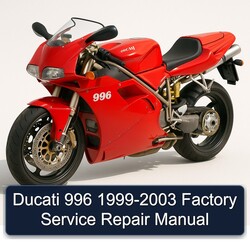 1999-2003 Ducati 996 Service Repair Workshop Manual PDF