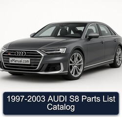 1997-2003 Audi S8 Catalog Parts PDF