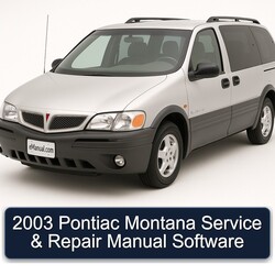 2003 Pontiac Montana Software Service Repair Workshop Manual PDF