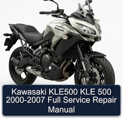 2000-2007 Kawasaki Versys KLE500 KLE 500 Service Repair Workshop Manual PDF