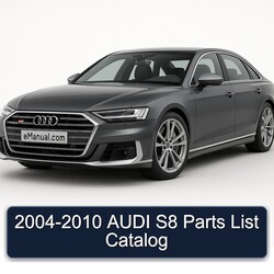 2004-2010 Audi S8 Catalog Parts PDF