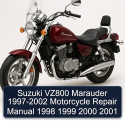 1997-2002 Suzuki Marauder Models VZ800 - Motorcycle Service Repair Workshop Manual PDF