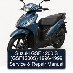 1996-1999 Suzuki Address Models GSF 1200 S (GSF1200S) Service Repair Workshop Manual PDF