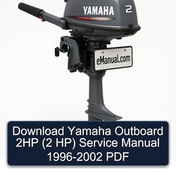 1996-2002 Yamaha Outboard 2HP (2 Hp) Service Repair Workshop Manual PDF