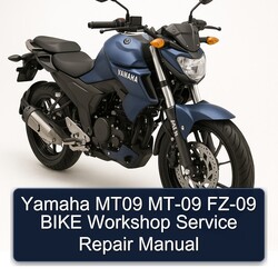 Yamaha FZ Models MT09 MT-09 FZ-09 Bike Service Repair Workshop Manual PDF