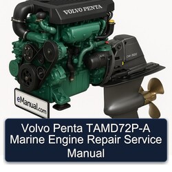 Volvo Penta Tamd72p- Marine Engine Service Repair Workshop Manual PDF