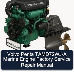 Volvo Penta Tamd72wj- Marine Engine Service Repair Workshop Manual PDF