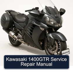 Kawasaki GTR Series 1400GTR Service Repair Workshop Manual PDF