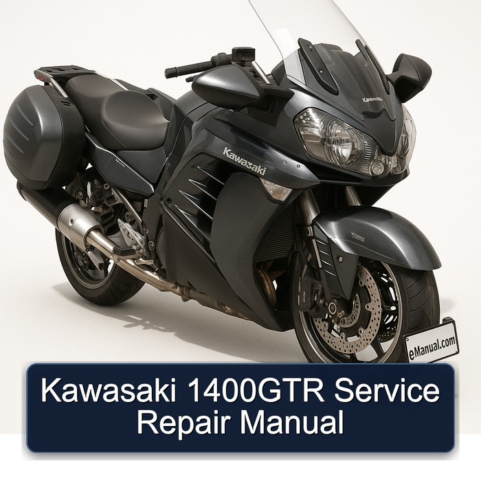 Kawasaki GTR Series 1400GTR Service Repair Workshop Manual PDF