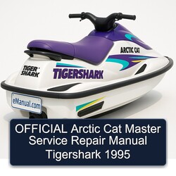 1995 Official Arctic CAT Master Tigershark Service Repair Workshop Manual PDF