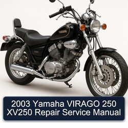 2003 Yamaha Virago 250 XV250 Service Repair Workshop Manual PDF