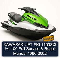 1996-2002 Kawasaki JET SKI 1100ZXI JH1100 Service Repair Workshop Manual PDF