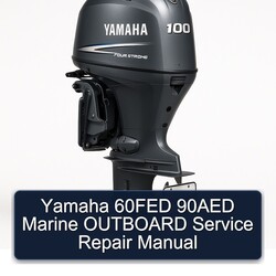 Yamaha 60FED 90AED Marine Outboard Service Repair Workshop Manual PDF