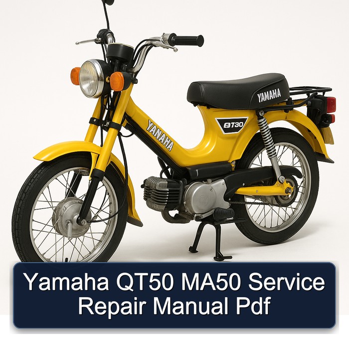Yamaha QT50 MA50 Service Repair Workshop Manual PDF