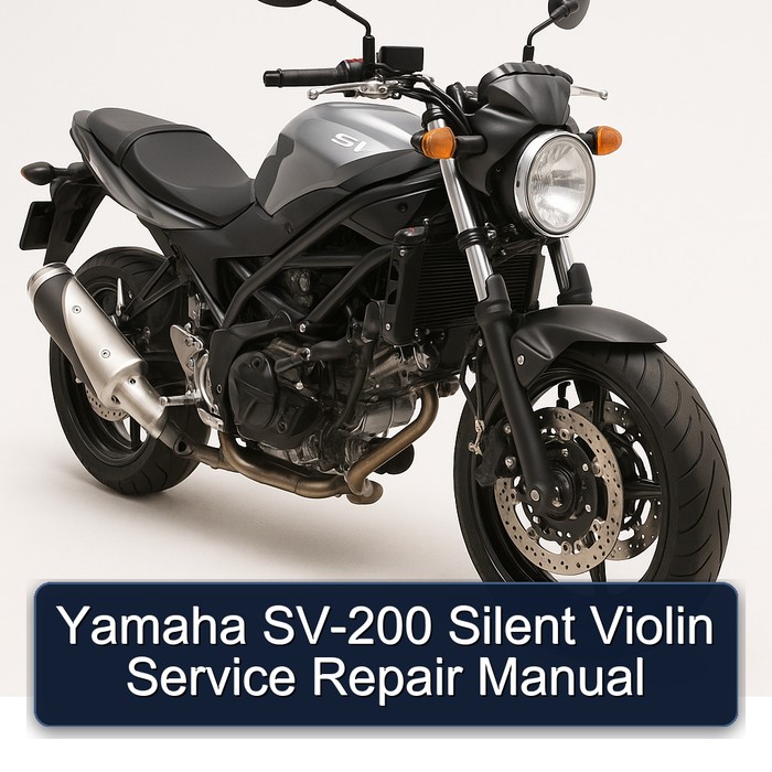 Yamaha SV Models SV-200 Silent Violin Service Repair Workshop Manual PDF