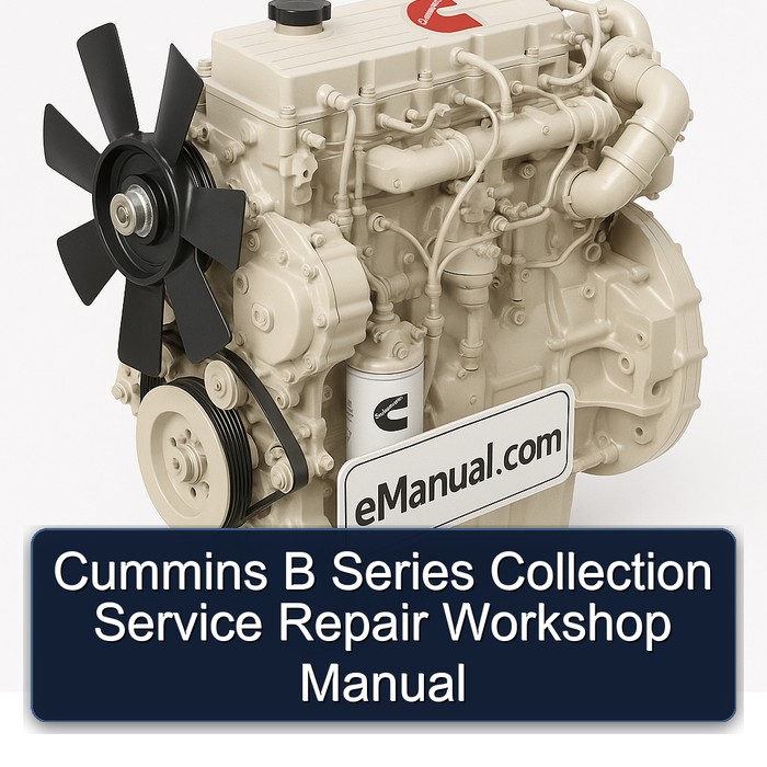 Cummins B Series Collection Service Repair Workshop Manual PDF