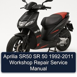 1992-2011 Aprilia SR Models SR50 50 Service Repair Workshop Manual PDF
