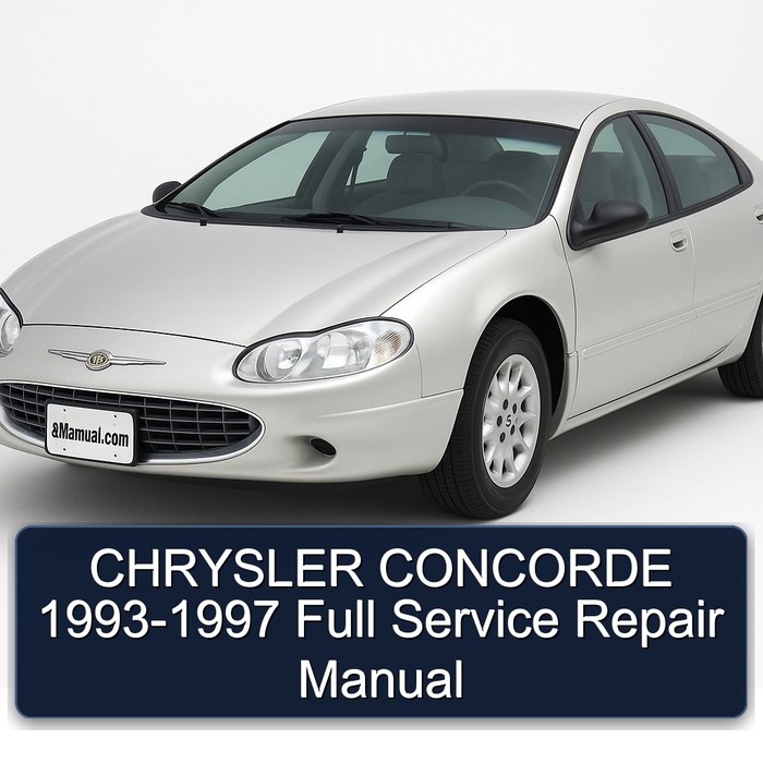 1993-1997 Chrysler Concorde Service Repair Workshop Manual PDF