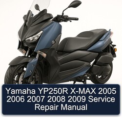 2005-2009 NSU Max Yamaha YP250R X Service Repair Workshop Manual PDF