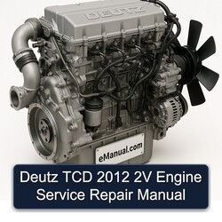 2012 Deutz TCD 2V Engine Service Repair Workshop Manual PDF