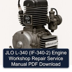 JLO L 340 L-340 (IF-340-2) Engine IF Service Repair Workshop Manual PDF