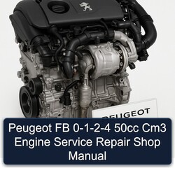 Peugeot FB 0-1-2-4 50CC CM3 Engine Shop Service Repair Workshop Manual PDF