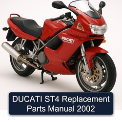 2002 Ducati Sporttouring / ST Models ST4 Replacement Parts Catalog PDF