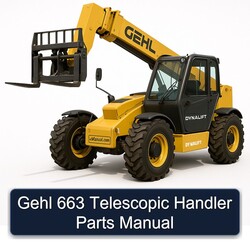Gehl 663 Telescopic Handler Parts Catalog PDF
