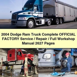 2004 Dodge 300M RAM Truck Official / 2627 Pages Service Repair Workshop Manual PDF