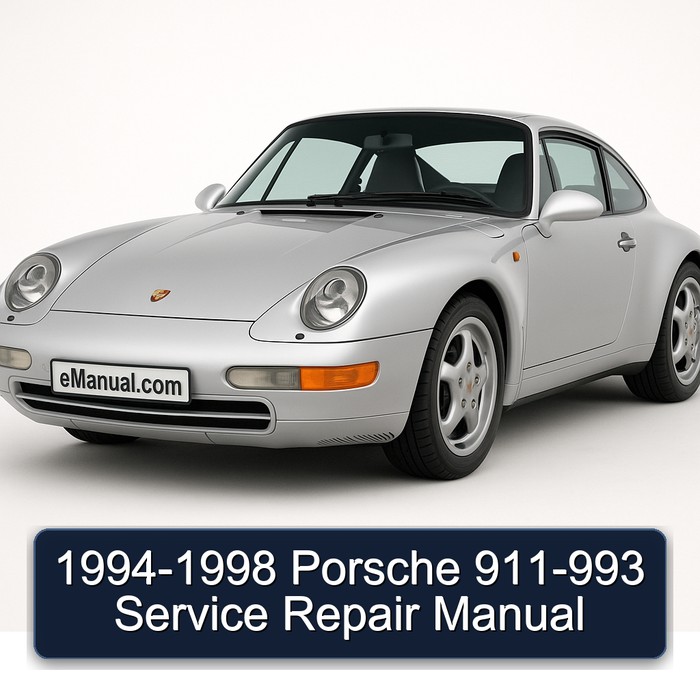 1994-1998 Porsche 911 Service Repair Workshop Manual PDF